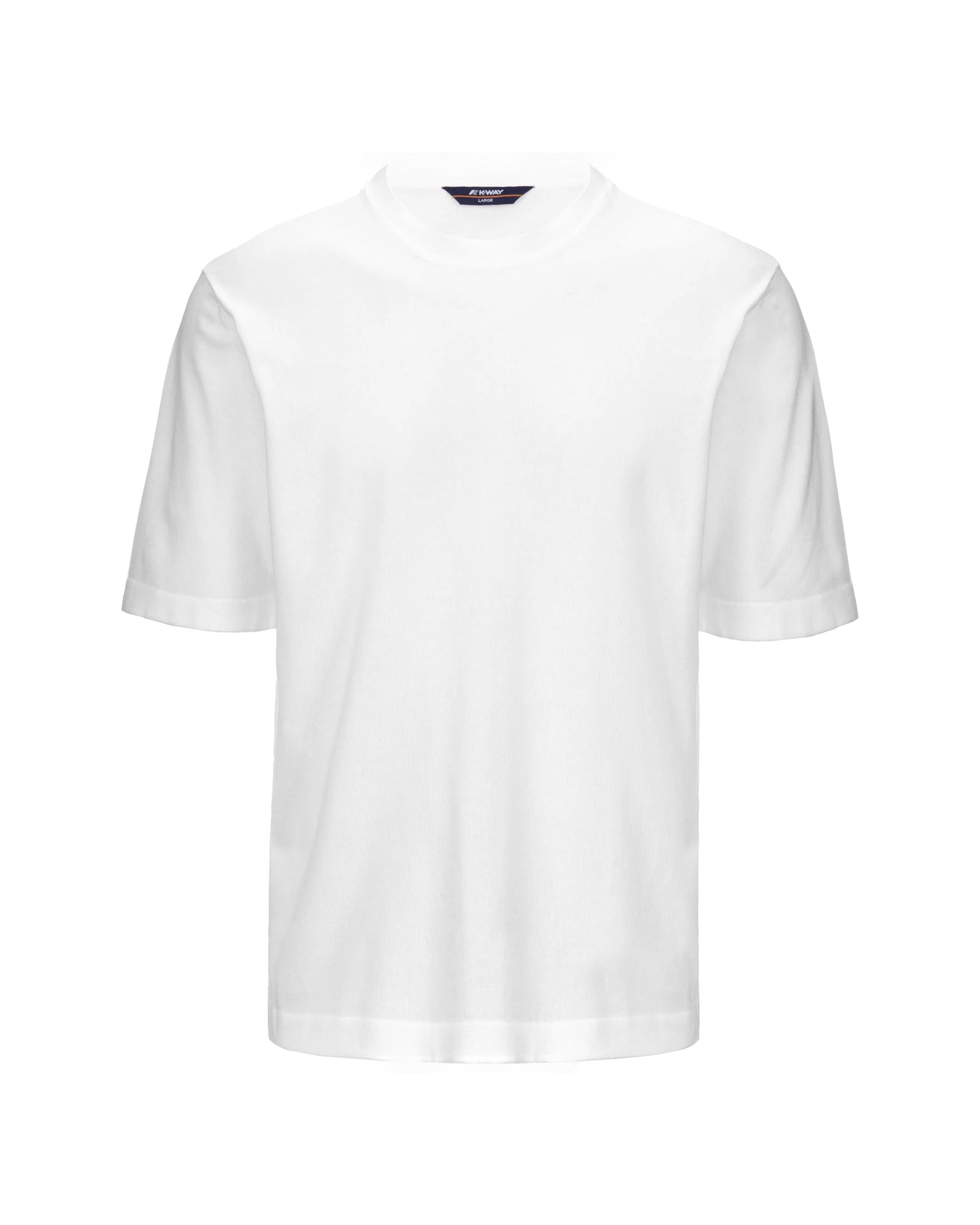 T-Shirt Uomo K-Way Combe Bianco