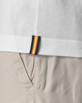 T-Shirt Uomo K-Way Combe Bianco