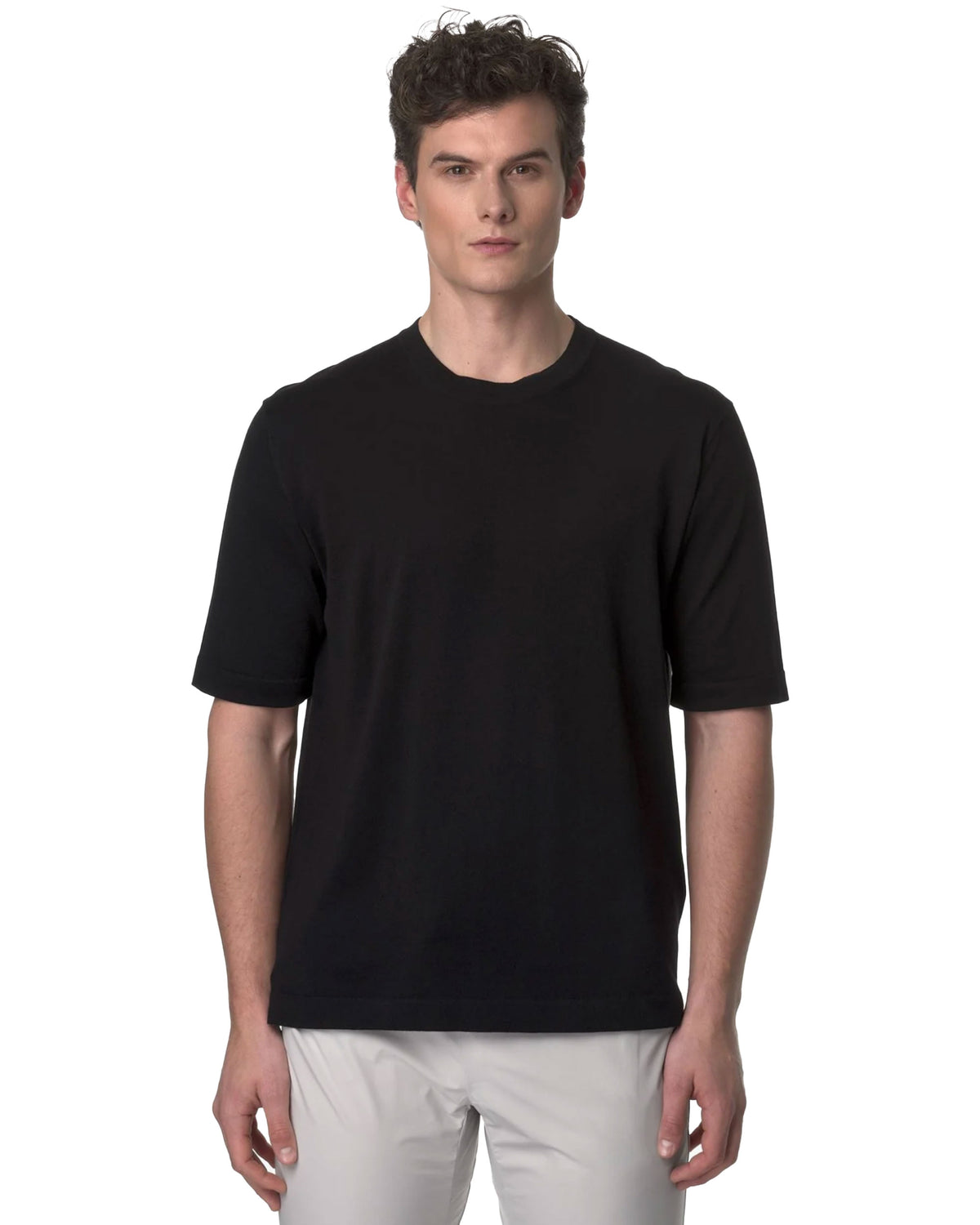 T-Shirt Uomo K-Way Combe Nero
