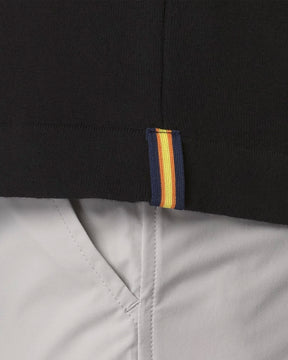 T-Shirt Uomo K-Way Combe Nero