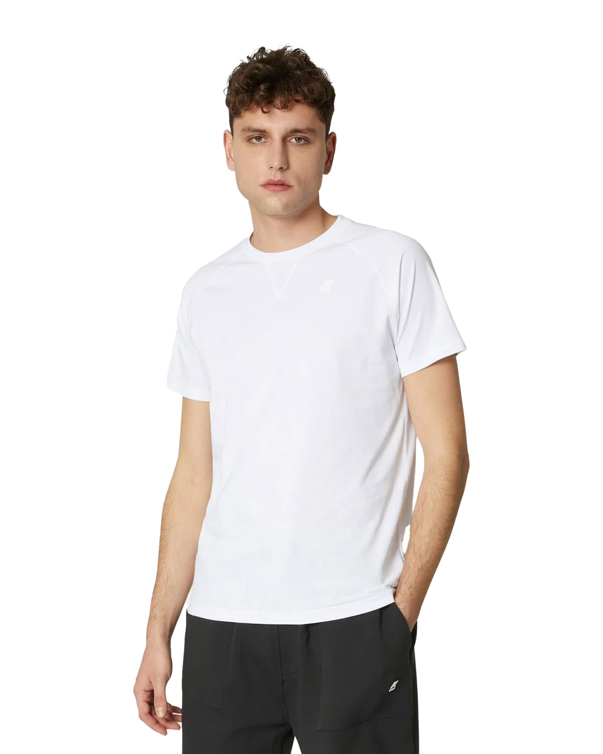 T-Shirt Uomo K-Way Edwing White