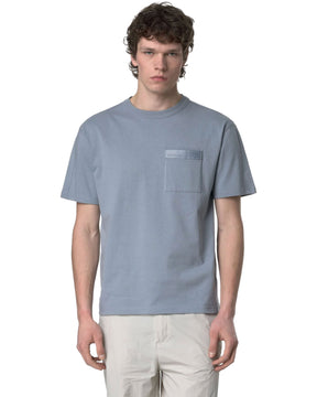 Men's Tee K-Way Fantome Pocket Grey