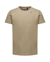 T-Shirt Uomo K-Way Le Vrai Edouard Beige