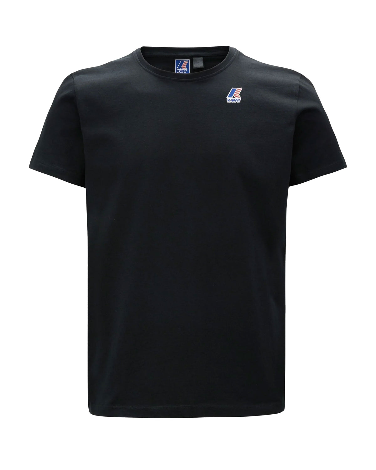 T-Shirt Uomo K-Way Le Vrai Edouard Nero