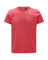 T-Shirt Uomo K-Way Le Vrai Edouard Rosso