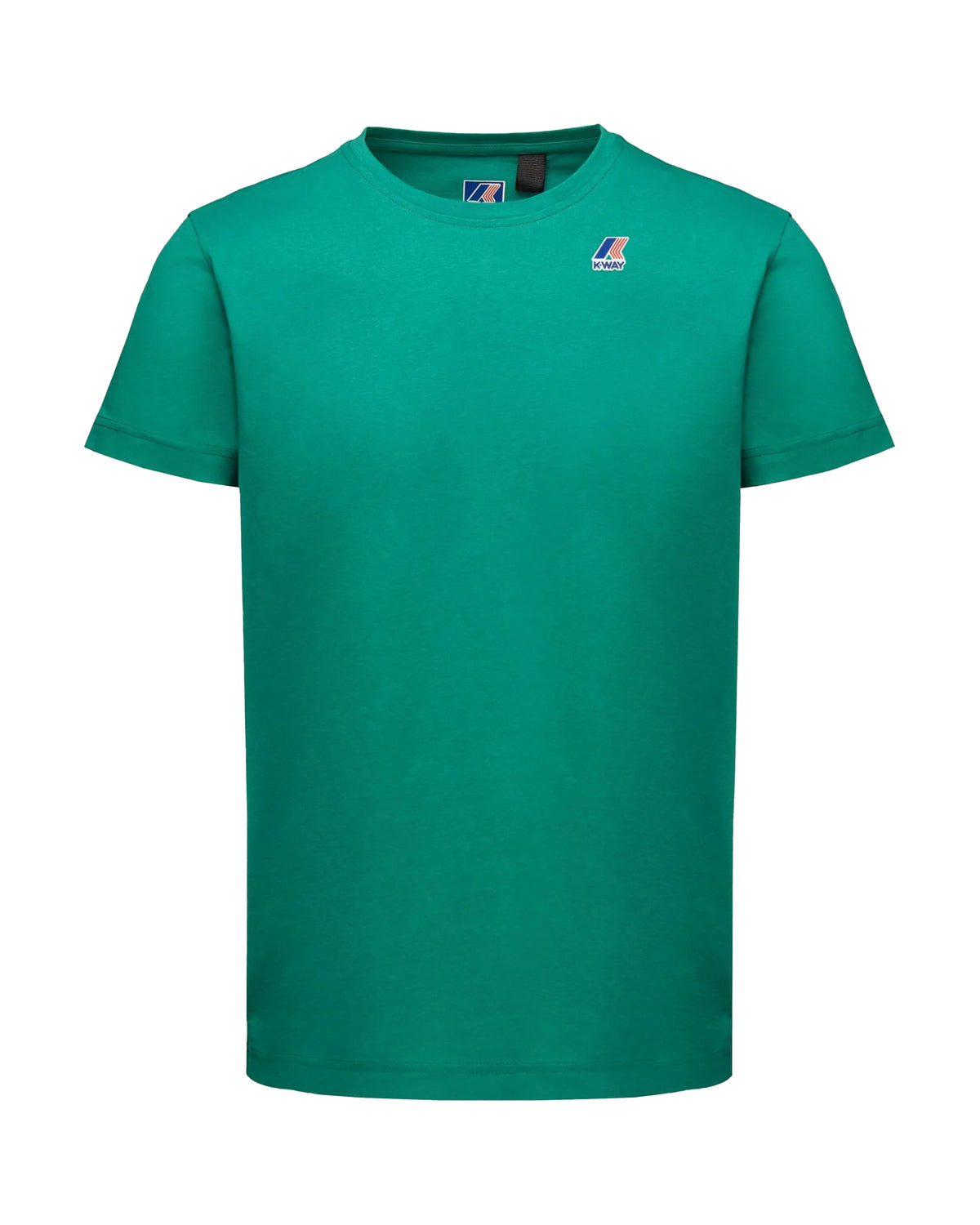 T-Shirt Uomo K-Way Le Vrai Edouard Verde