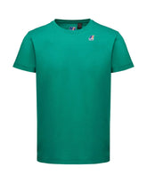 T-Shirt Uomo K-Way Le Vrai Edouard Verde