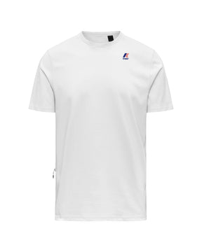 T-Shirt Uomo K-Way Leonide Bianco