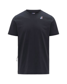 T-Shirt Uomo K-Way Leonide Blu
