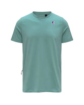 T-Shirt Uomo K-Way Leonide Verde Acqua