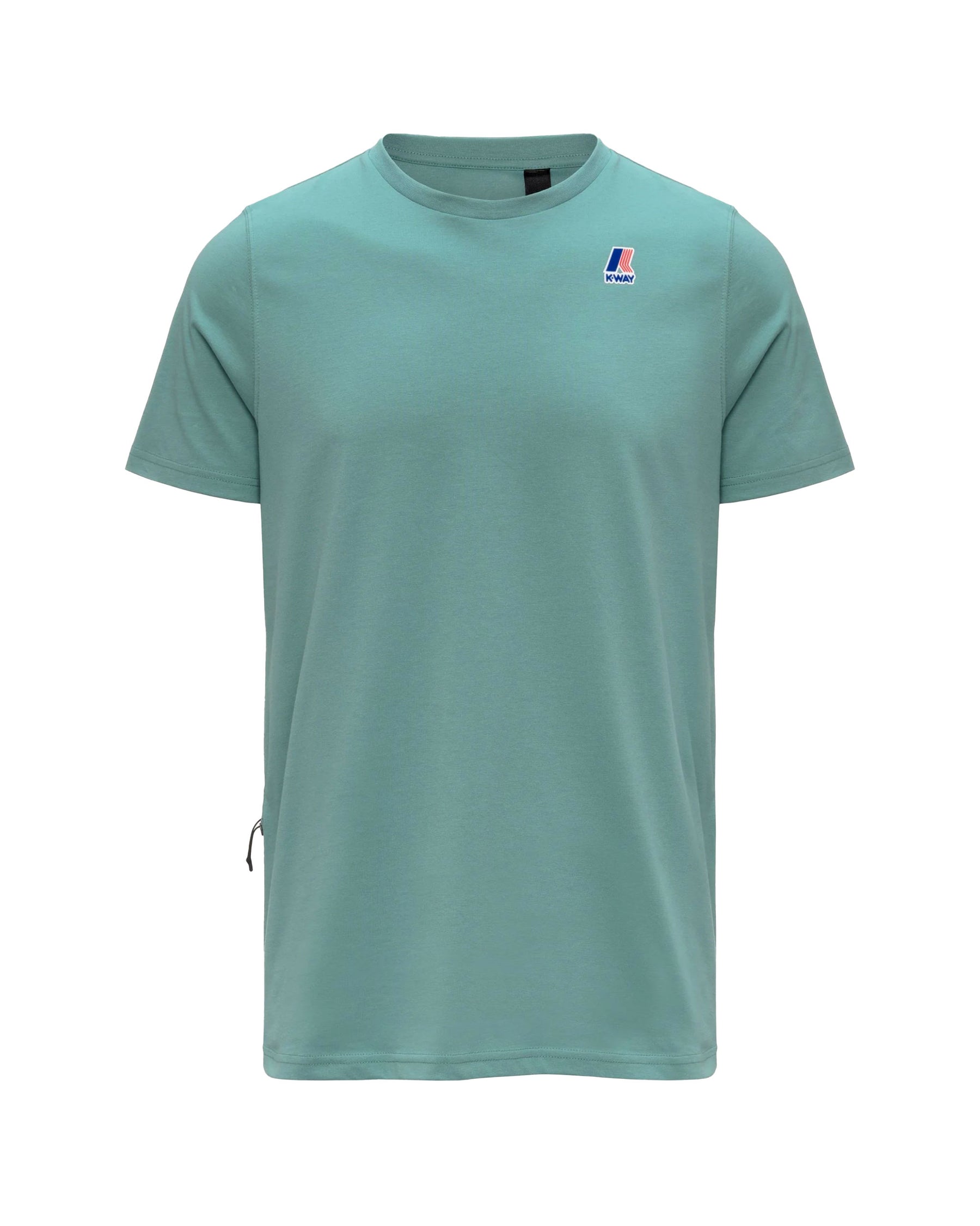 T-Shirt Uomo K-Way Leonide Verde Acqua