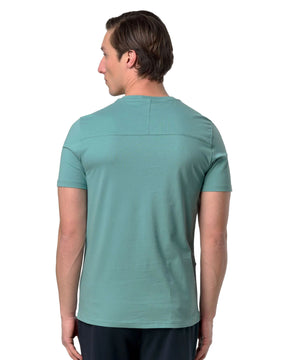 T-Shirt Uomo K-Way Leonide Verde Acqua