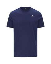 T-Shirt Uomo K-Way Odom Jersey Blu Chiaro