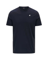 T-Shirt Uomo K-Way Odom Jersey Blu