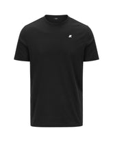 T-Shirt Uomo K-Way Odom Jersey Nero