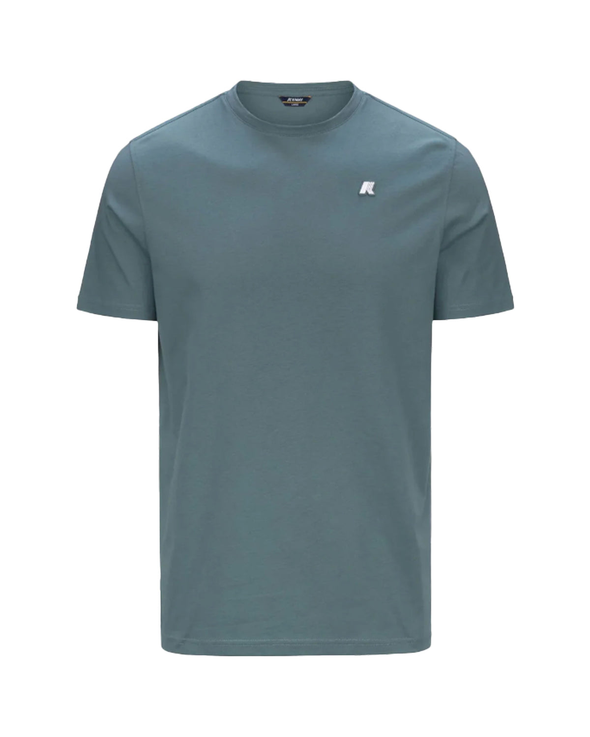T-Shirt Uomo K-Way Odom Jersey Verde Petrolio