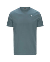 T-Shirt Uomo K-Way Odom Jersey Verde Petrolio