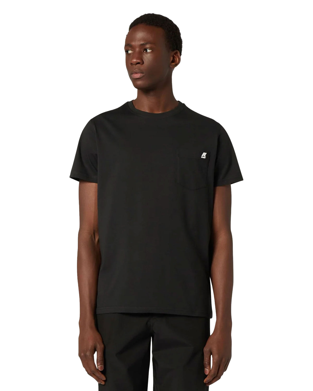 T-Shirt Uomo K-Way Pocket Sigur Nero