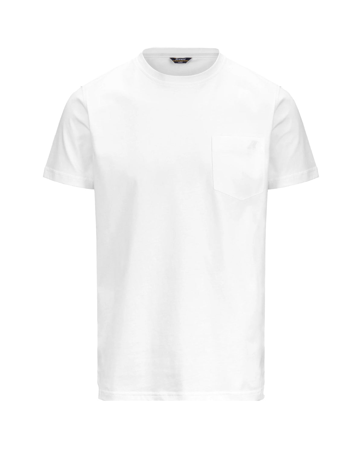 T-Shirt Uomo K-Way Sigur Jersey Bianco