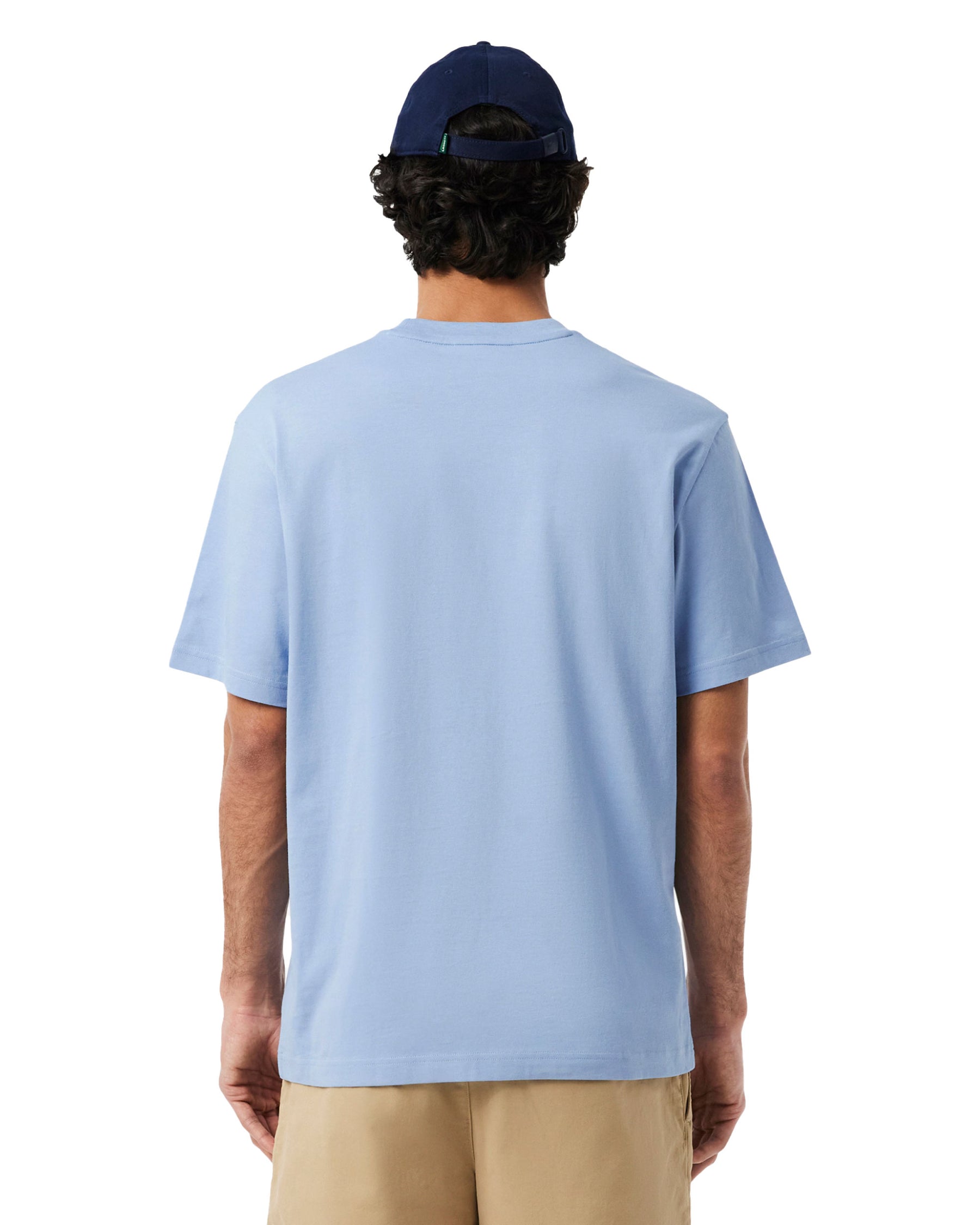 Lacoste Basic Logo Men's T-Shirt Clear Blue