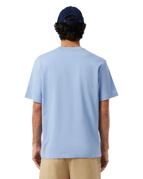 Lacoste Basic Logo Men's T-Shirt Clear Blue