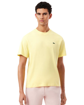 T-Shirt Uomo Lacoste Basic Logo Giallo