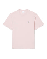 T-Shirt Uomo Lacoste Basic Logo Rosa