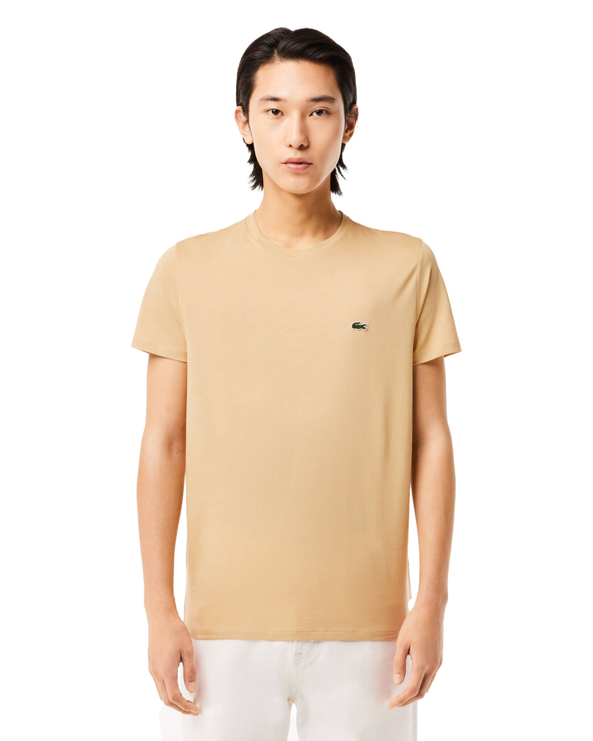 T-Shirt Uomo Lacoste Beige