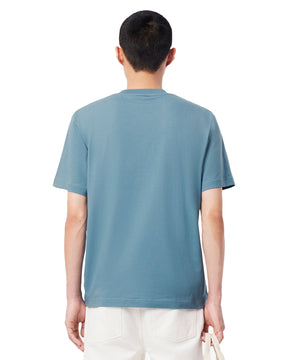 T-Shirt Uomo Lacoste Blu Chiaro