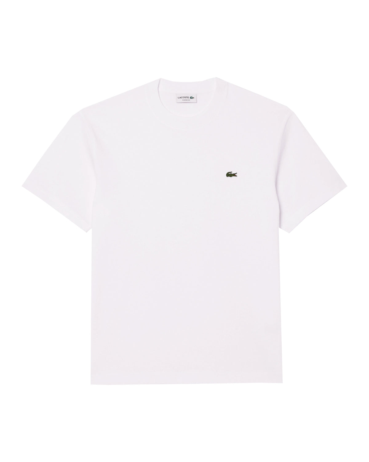 Man Tee Lacoste Classic Logo White