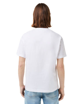 Man Tee Lacoste Classic Logo White