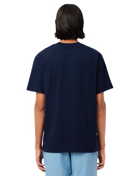 Man's Tee Lacoste Classic Logo Blue
