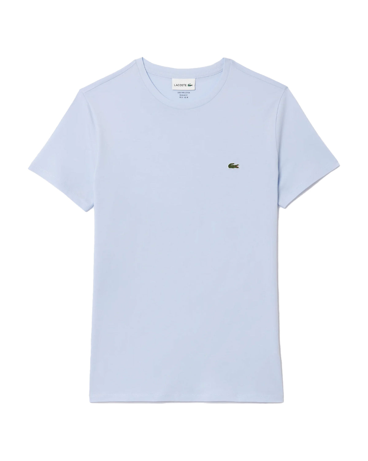 T-Shirt Uomo Lacoste Classic Logo Celeste