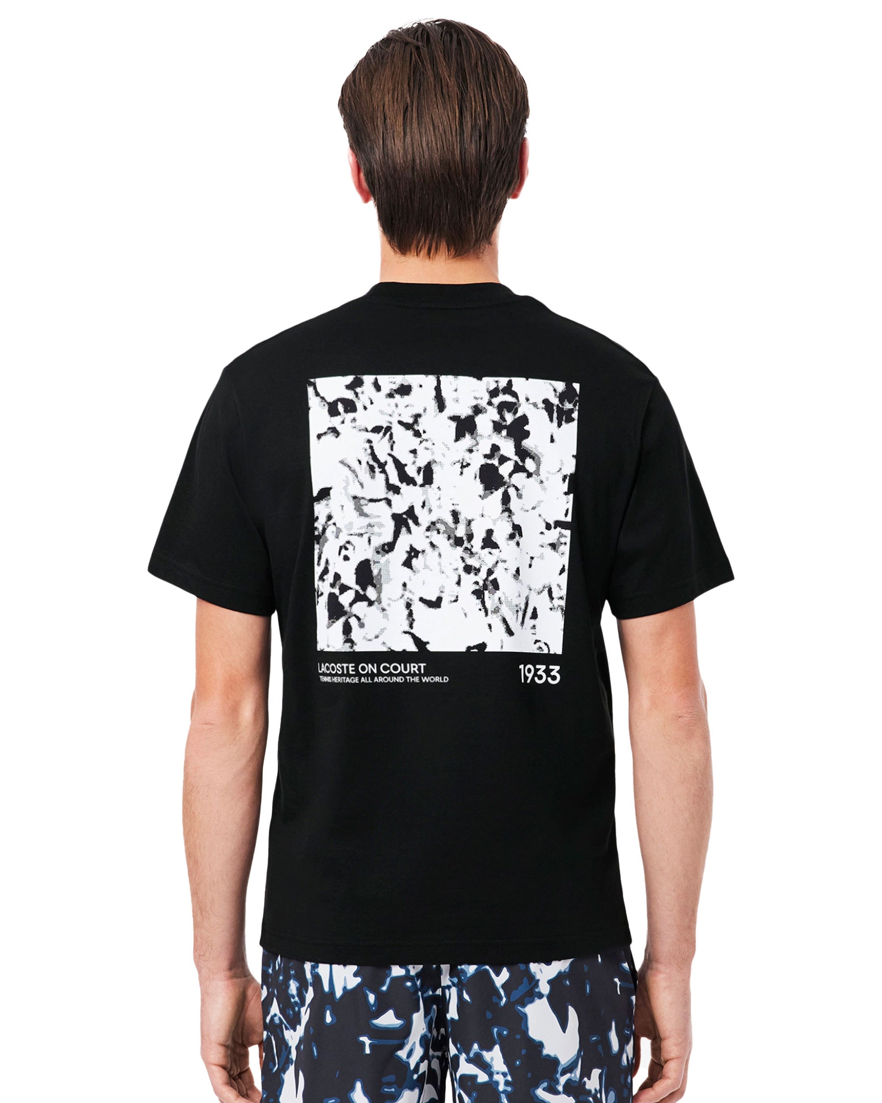 T-Shirt Uomo Lacoste Con Stampa