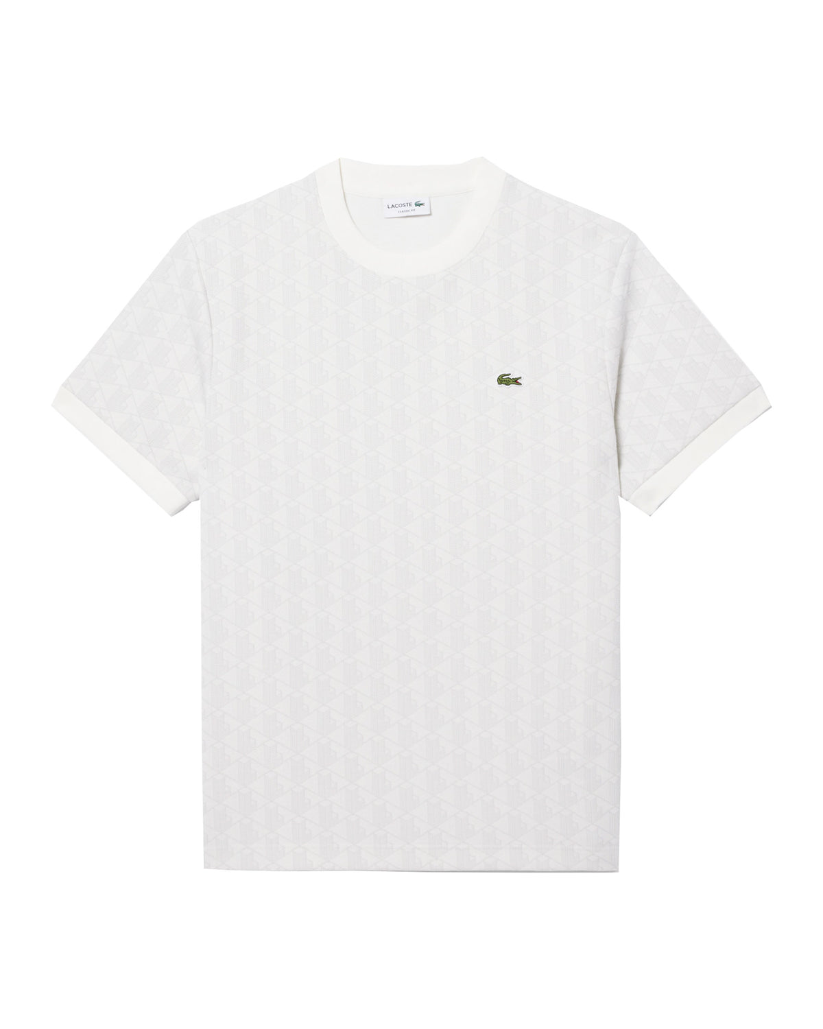 Lacoste Monogram Men's T-Shirt Light Grey