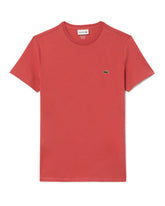 T-Shirt Uomo Lacoste Pima Rosa