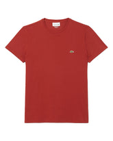 T-Shirt Uomo Lacoste Pima Ruggine