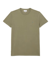 Man's Tee Lacoste Pima Military Green