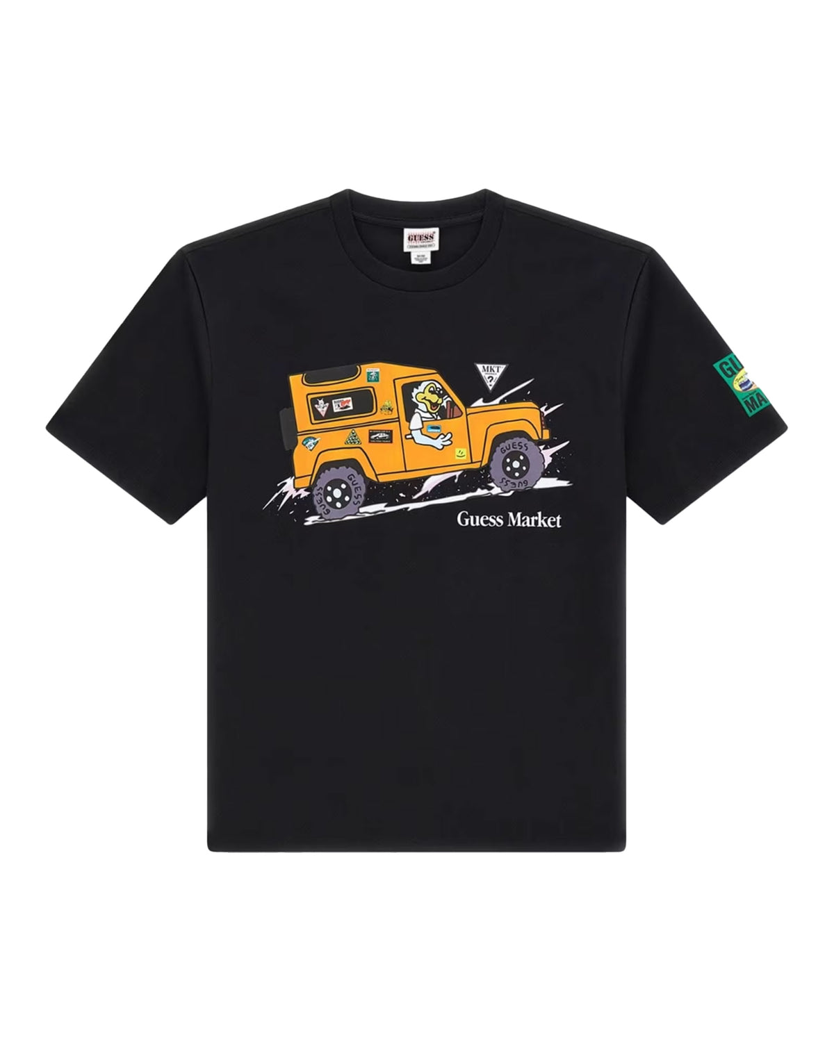 T-Shirt Uomo Market x Guess Originals Rover Tee Nero