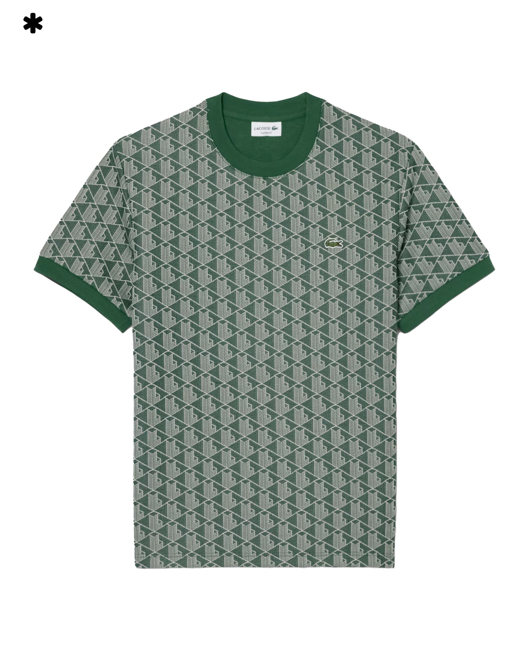Men's Lacoste Monogram Jacquard T-Shirt See