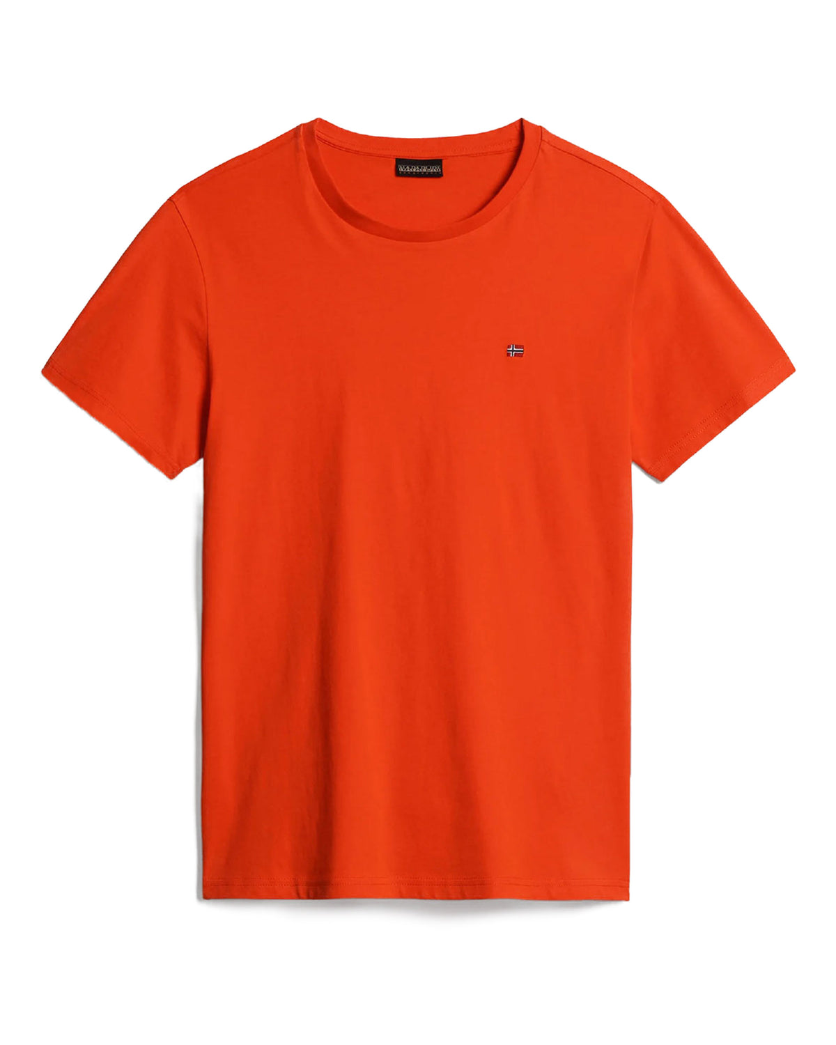 T-Shirt Uomo Napapijri Basic Logo Rosso
