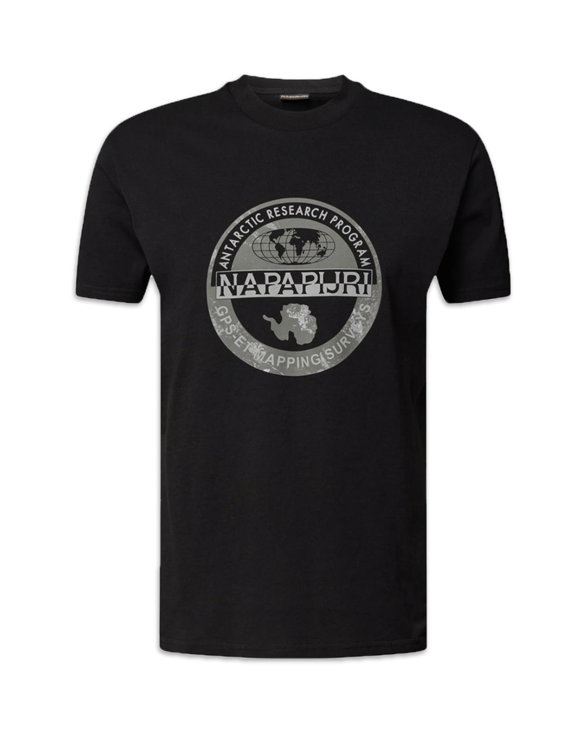 Man Tee Napapijri S-Bollo Black