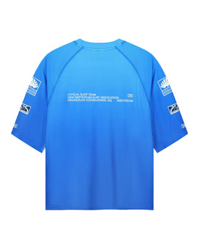 T-Shirt Uomo New Amsterdam Surfassociation Competition Jersey Blue