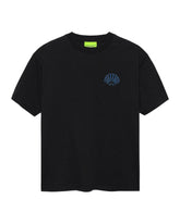 New Amsterdam Surfassociation Logo Tee Men's T-Shirt Black Blue