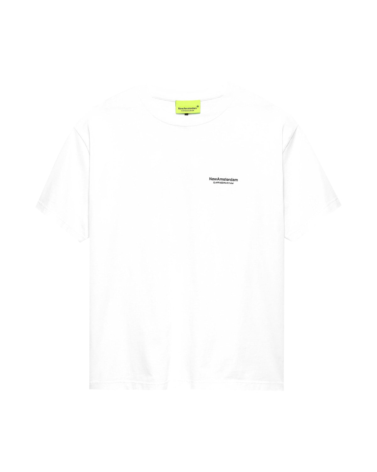 T-Shirt Uomo New Amsterdam Surfassociation Photo Tee Bianco
