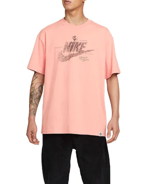 Man Tee Nike Big Logo Pink