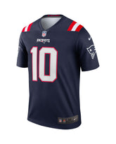 Man Tee Nike LEGEND Jersey New England Patriots 10 Mac Jones