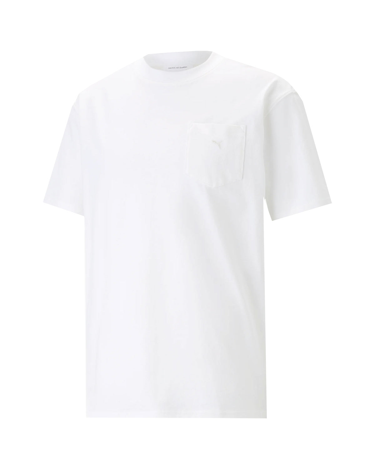 T-Shirt Uomo Puma MMQ Pocket Tee Bianco
