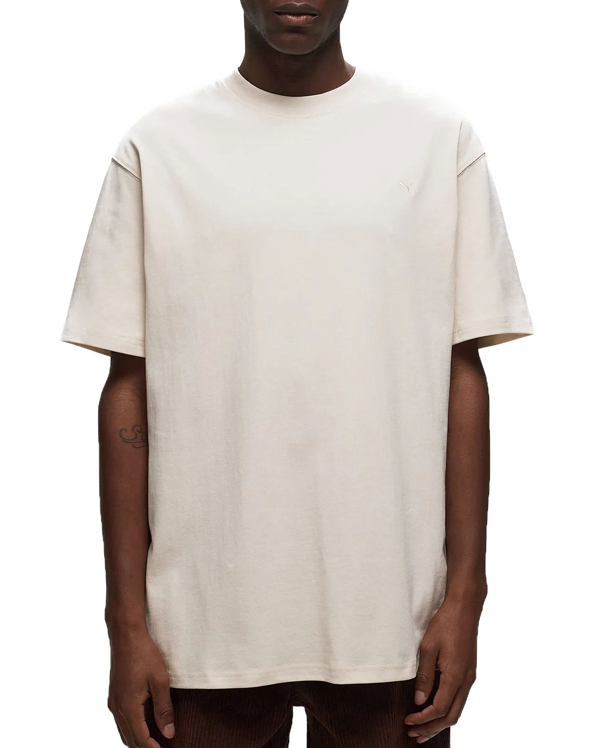 Man Tee Puma MMQ Tee Alpine Snow