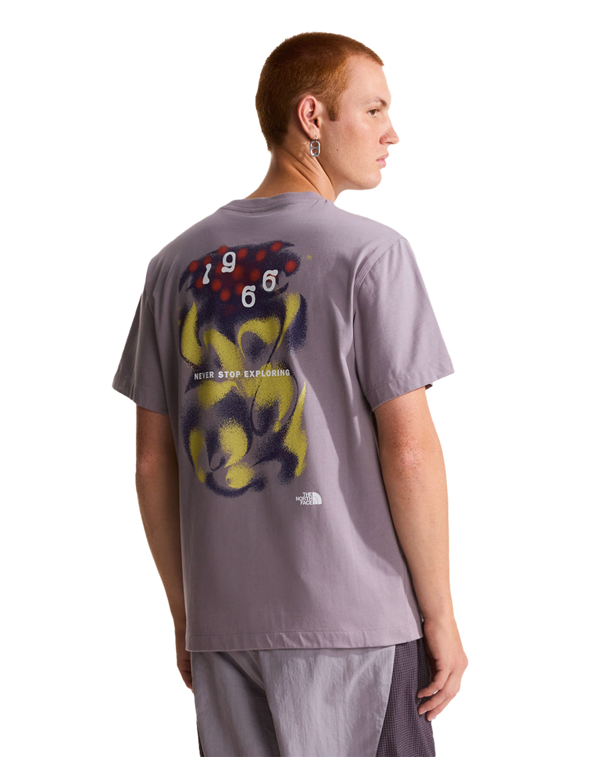 T-Shirt Uomo The North Face 1966 Motion Glicine